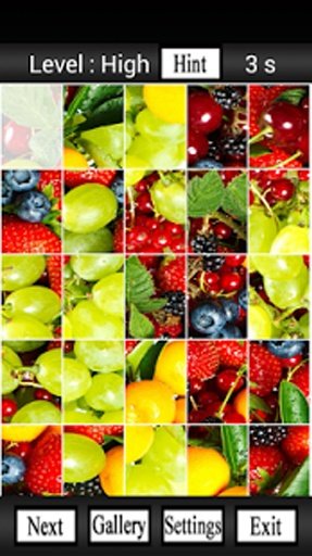 Fruits Games Jigsaw截图2