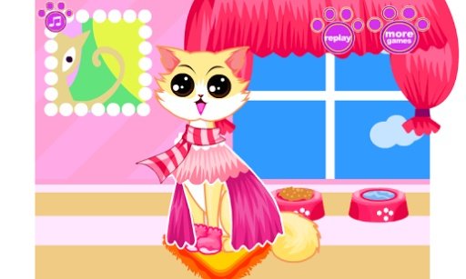 Cute Kitty Cat Dress Up截图6