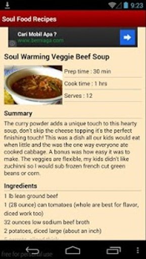 Soul Food Recipes截图4