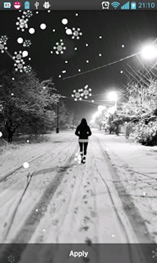 Alone Winter Live Wallpaper截图6