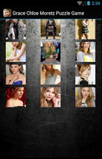 Grace Chloe Moretz Puzzle Game截图3