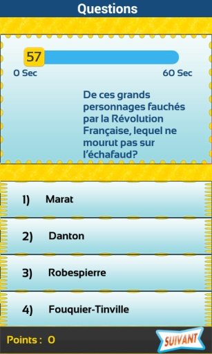 CGF Quizz Français截图2