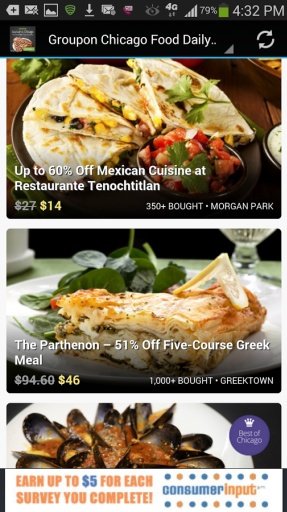 Groupon Chicago Food Deals截图6