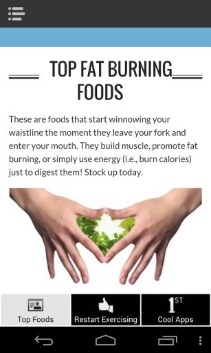 Top Fat Burning Foods截图10