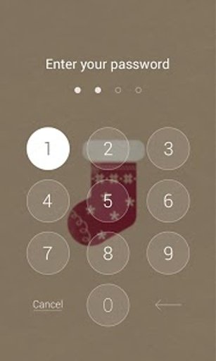 Simple XMas Dodol Locker Theme截图9