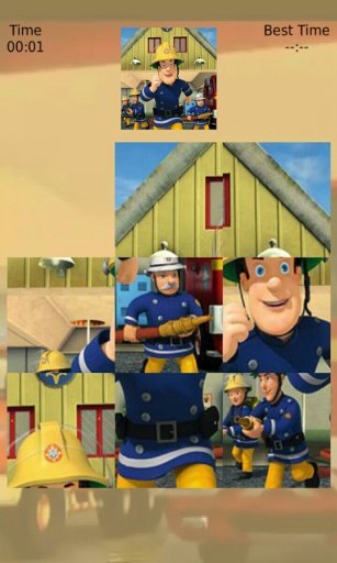 Fireman Sam Puzzle截图2