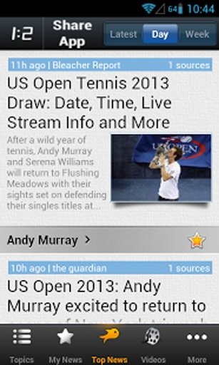 US Open News截图6