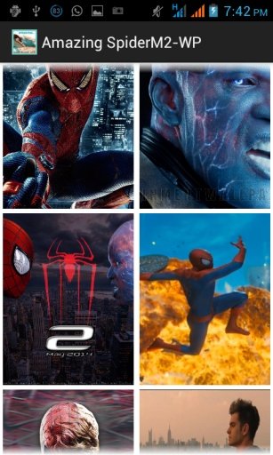 The Amazing SpiderMan 2 3D LWP截图5