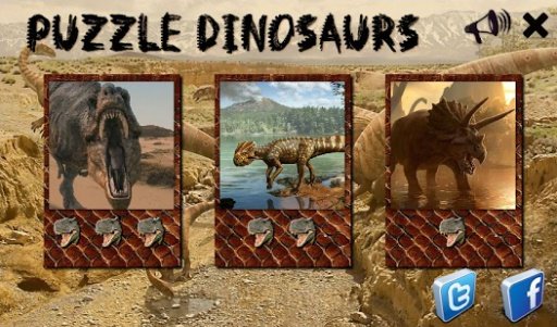Puzzle Dinosaurs截图5