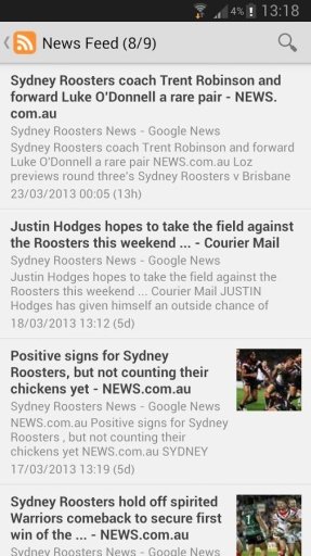 Sydney Roosters News截图4