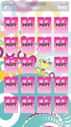 Little Pony Game Memory截图5