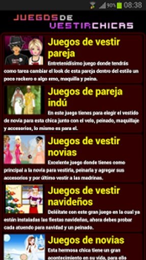 Juegos de vestir chicas截图2