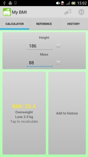 BMI Calculator and Tracker截图8