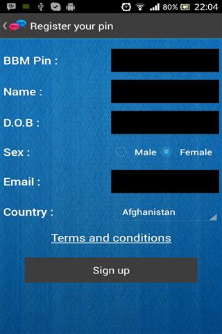 搜索BBM PIN码截图1