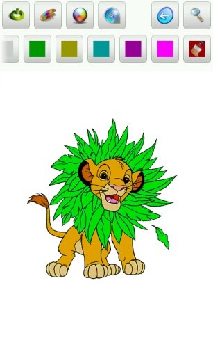 Coloring Pages Lion King截图1