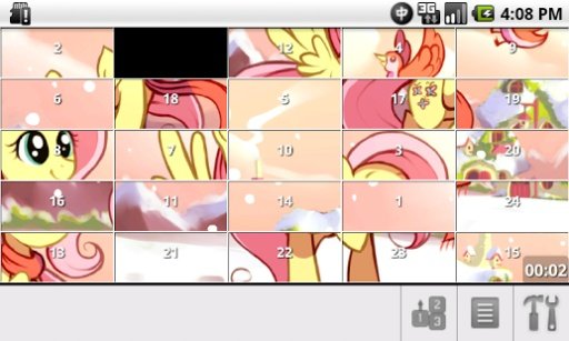 Little Pony Slide Puzzle截图5