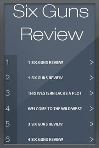 Six Guns Guide截图3