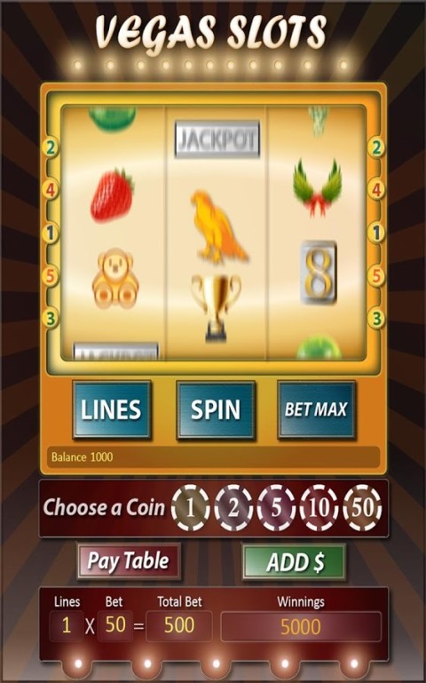 Vegas Slots HD Free截图5