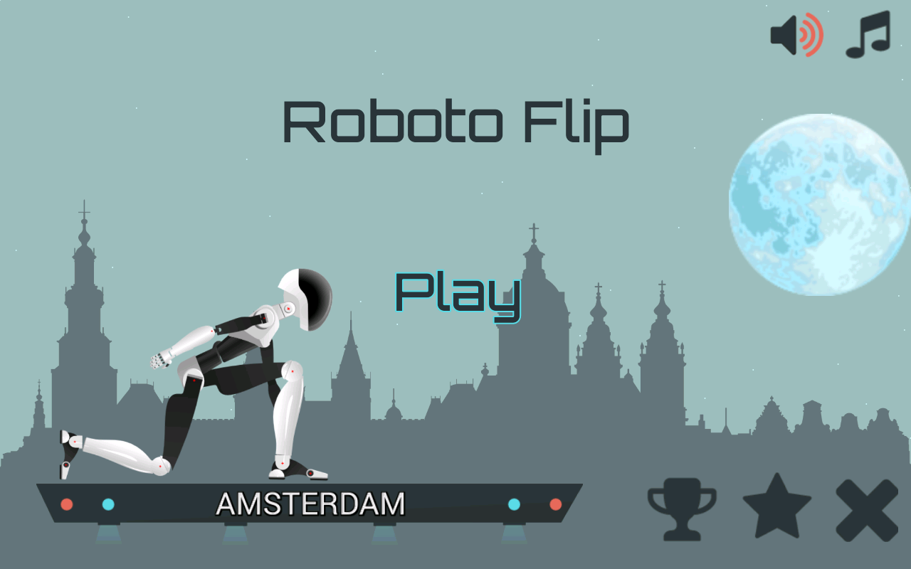 Roboto Flip Runner截图7