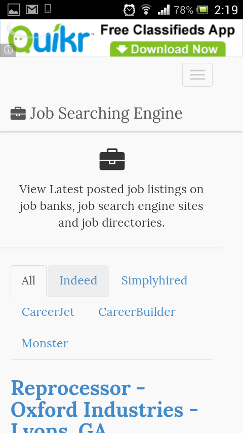 Job Search Engine - Worldwide截图6