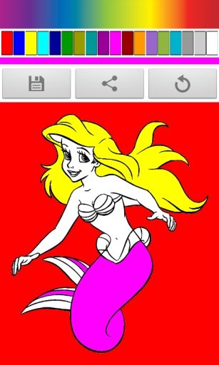 Princess Girls Coloring截图5