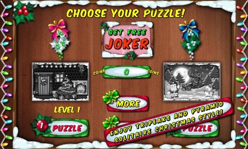 Christmas Solitaire Card Game截图3