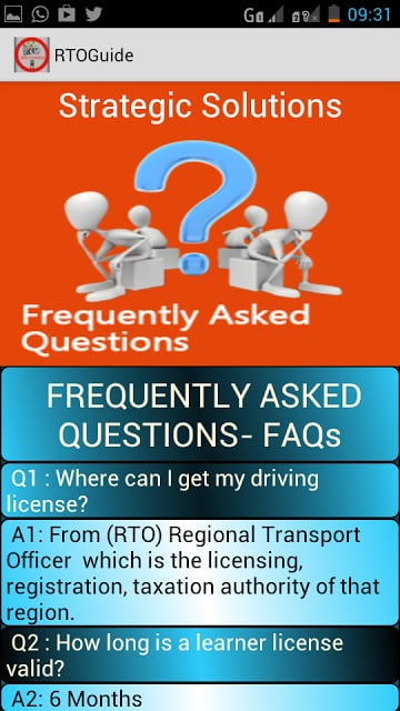 RTO - Traffic rules Guide Book截图1