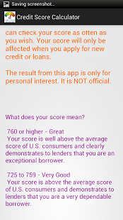 Credit Score Calculator截图1