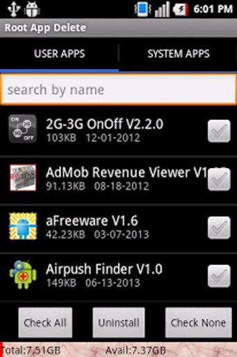 Root Uninstall截图4
