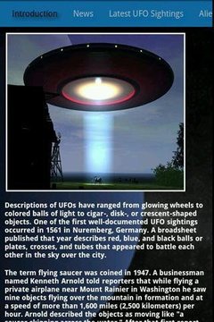 UFO Encyclopedia截图