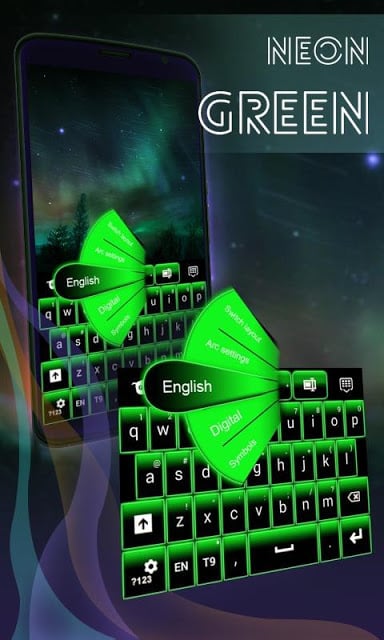 荧光绿键盘截图5