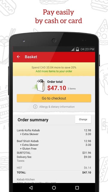 JUST EAT - Takeout Online截图3