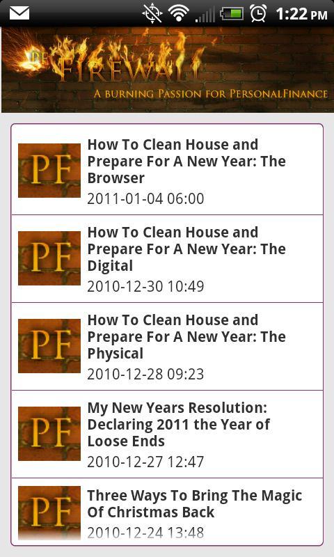Personal Finance Firewall Blog截图4