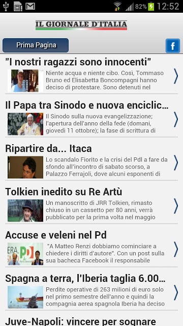 Il Giornale d'Italia RSS截图1