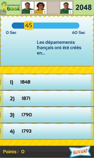 CGF Quizz Français截图1