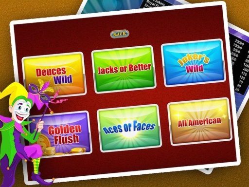 Free Video Poker Game截图2