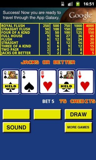 Video Poker Free截图1