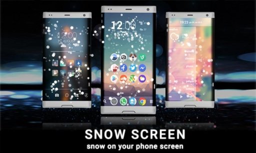 Snowy Ice - Snowfall On Screen截图1