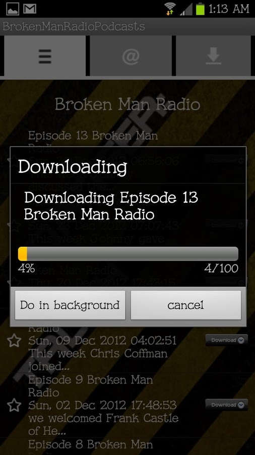 Broken Man Radio Podcast...截图3