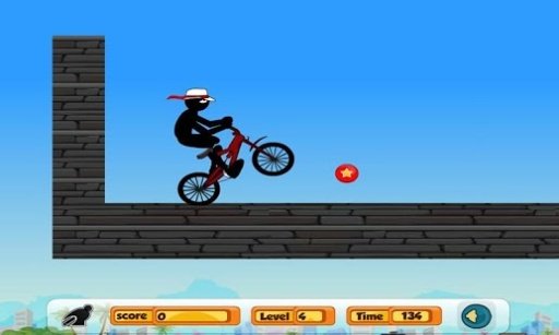 Stunt Dirt Bike -Stickman Rush截图9