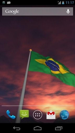 Real Brazil Flag Free截图8