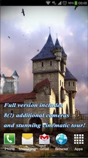Castle 3D Free live wallpaper截图2