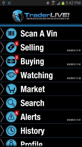 TraderLIVE NADA Carfax Scanner截图4