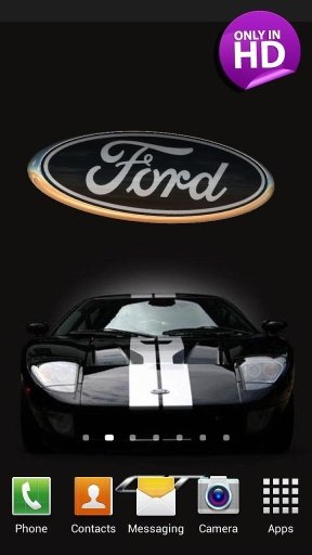 3D FORD Logo Live Wallpaper截图1