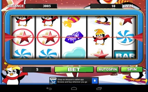 Penguin Run Slots Multi Reels截图2