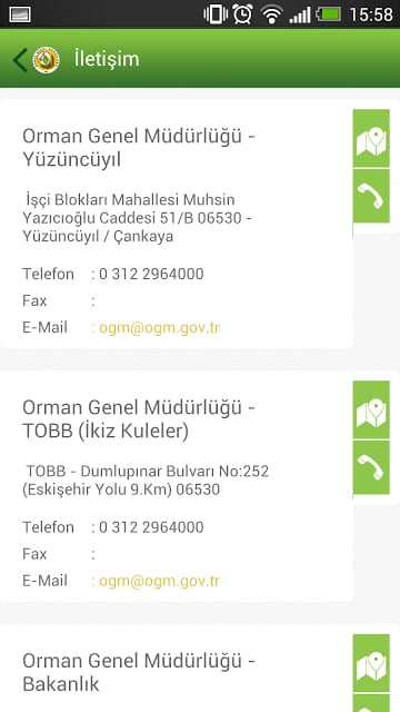 Orman Genel M&uuml;d&uuml;rl&uuml;ğ&uuml;截图8