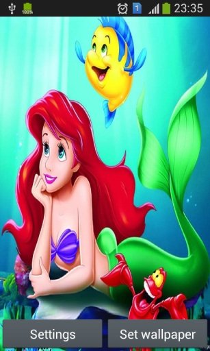 Mermaid Princes HD LWP截图3