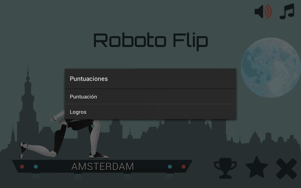 Roboto Flip Runner截图2