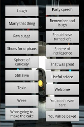 GLaDOS Soundboard截图1