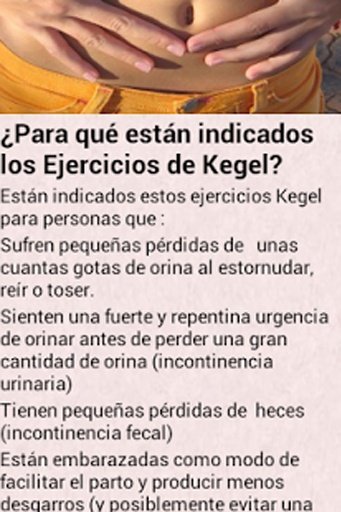 Ejercicios de Kegel截图2